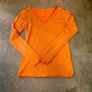 Gold sparkly long sleeve top